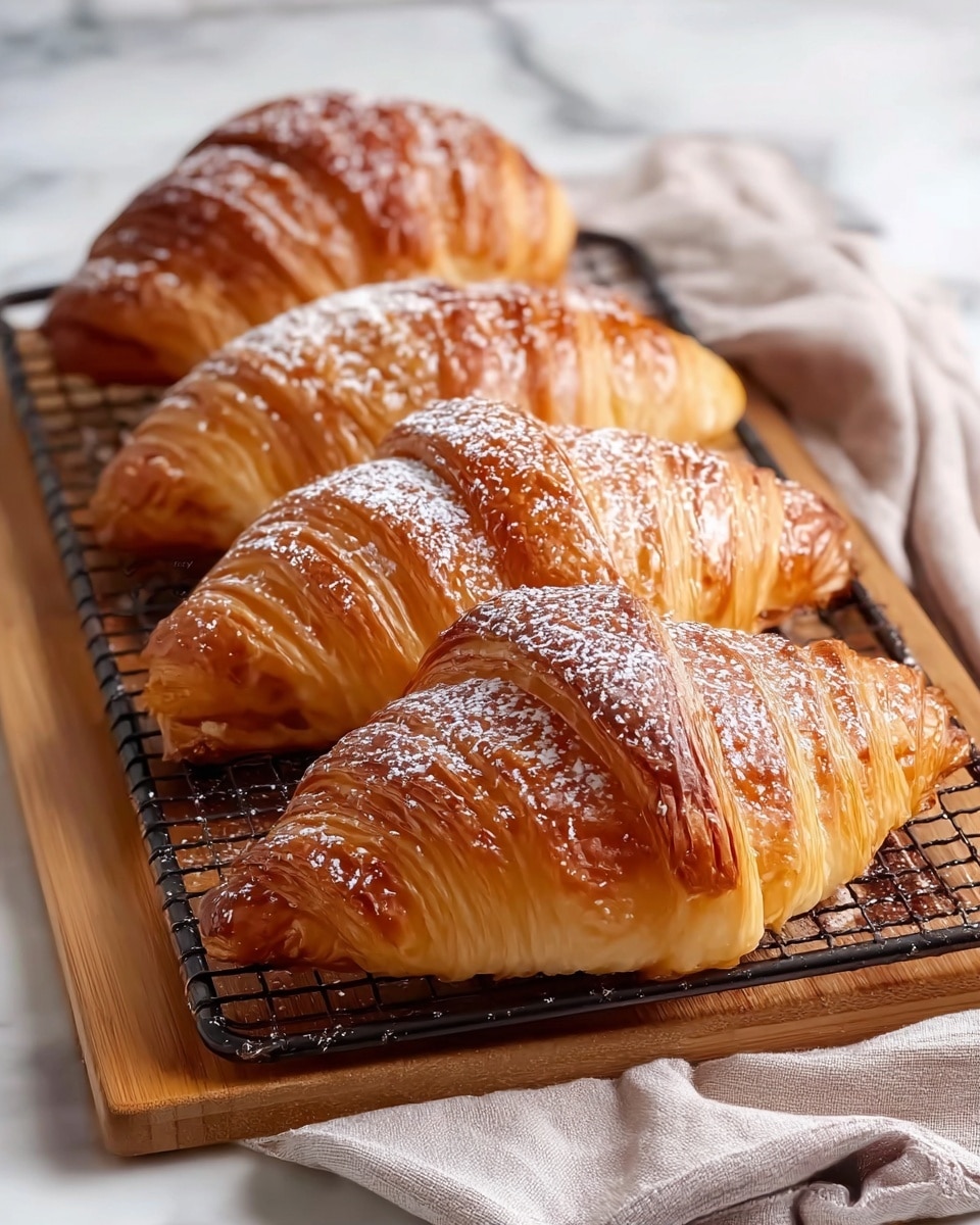 Air Fryer Nutella Croissants with Chocolate Chips Recipe