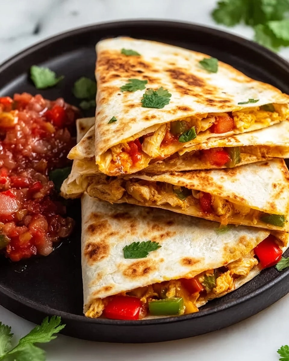 Chicken Fajita Quesadillas Recipe