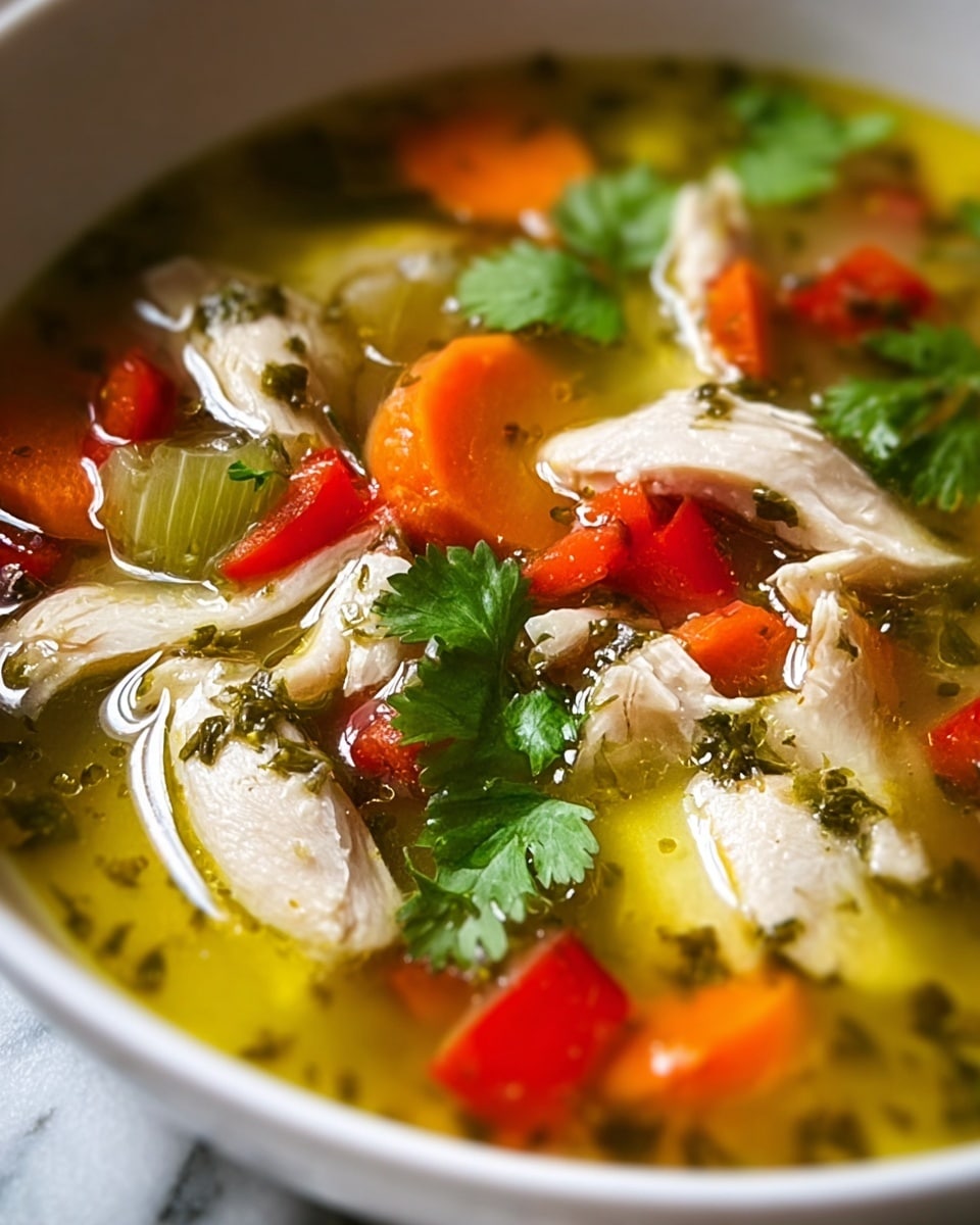 Green Chili Chicken Soup Recipe - Recipe Image