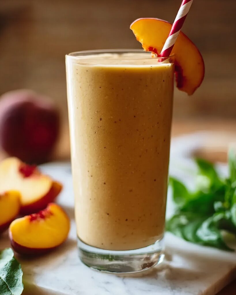 Vegan Peach Smoothie Recipe