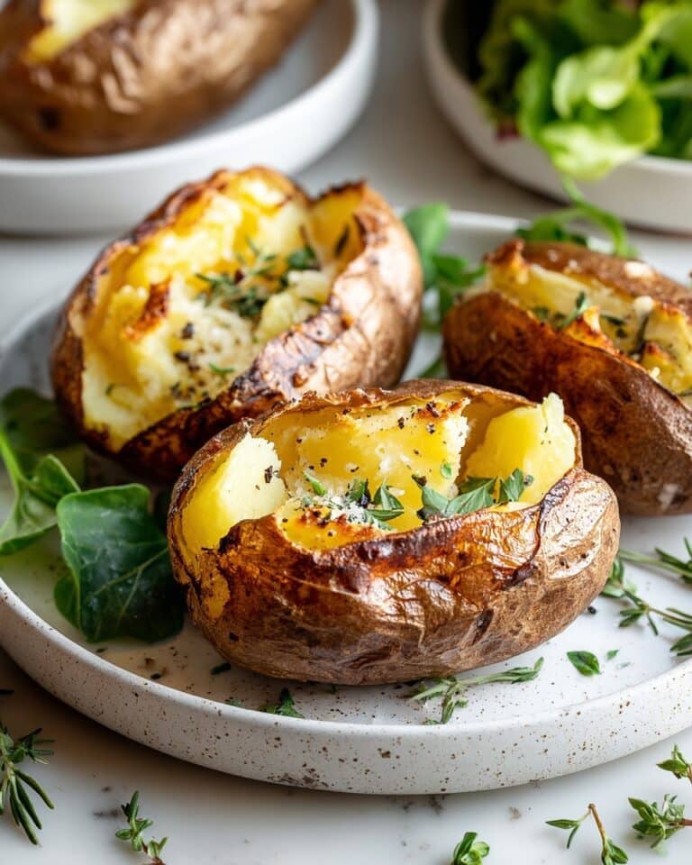 Air Fryer Baked Potatoes Recipe