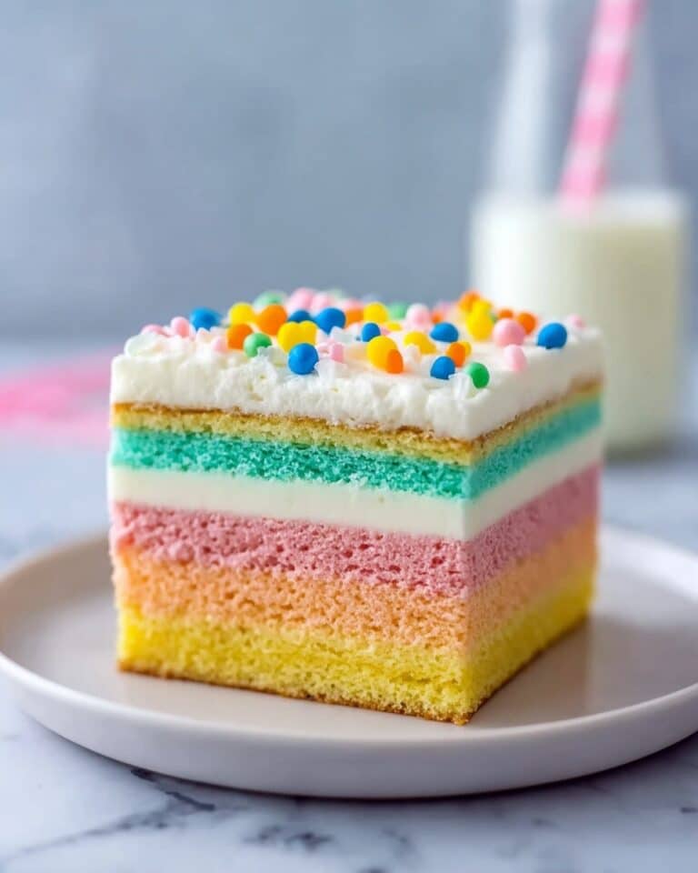 Easy Pastel Easter Cake Recipe