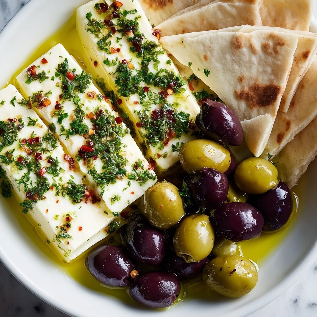 Turkish Olives and Cheese Board Recipe - Recipe Image