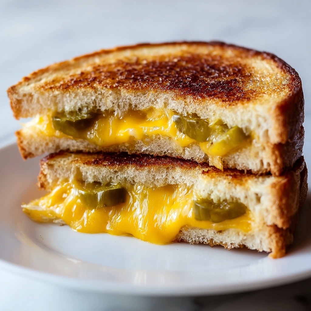 Cheddar Jalapeño Grilled Cheese Recipe - Recipe Image