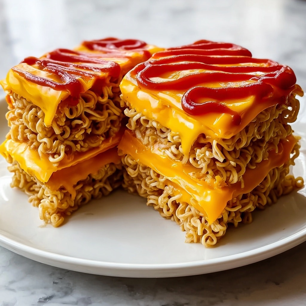 Instant Ramen Grilled Cheese Recipe - Recipe Image