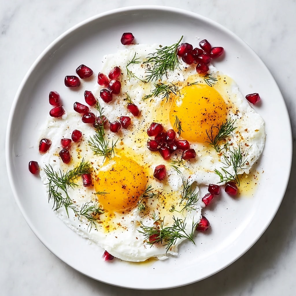 Çılbır with Sumac, Pomegranate, and Yogurt Recipe - Recipe Image