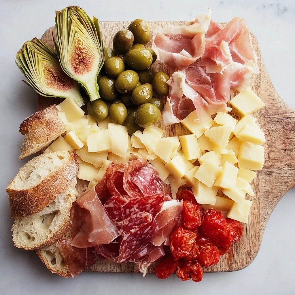 Rustic Italian Farmhouse Cheese and Charcuterie Board Recipe - Recipe Image