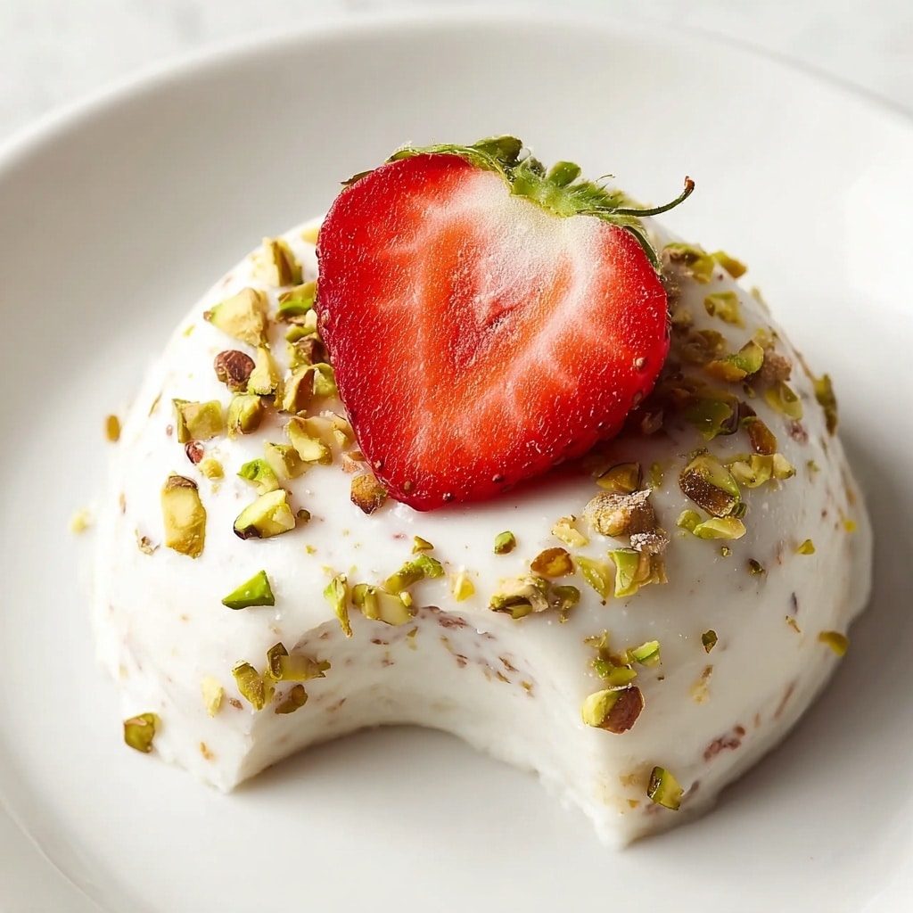 Yogurt-Dipped Strawberry Halves with Nuts and Chocolate Recipe - Recipe Image