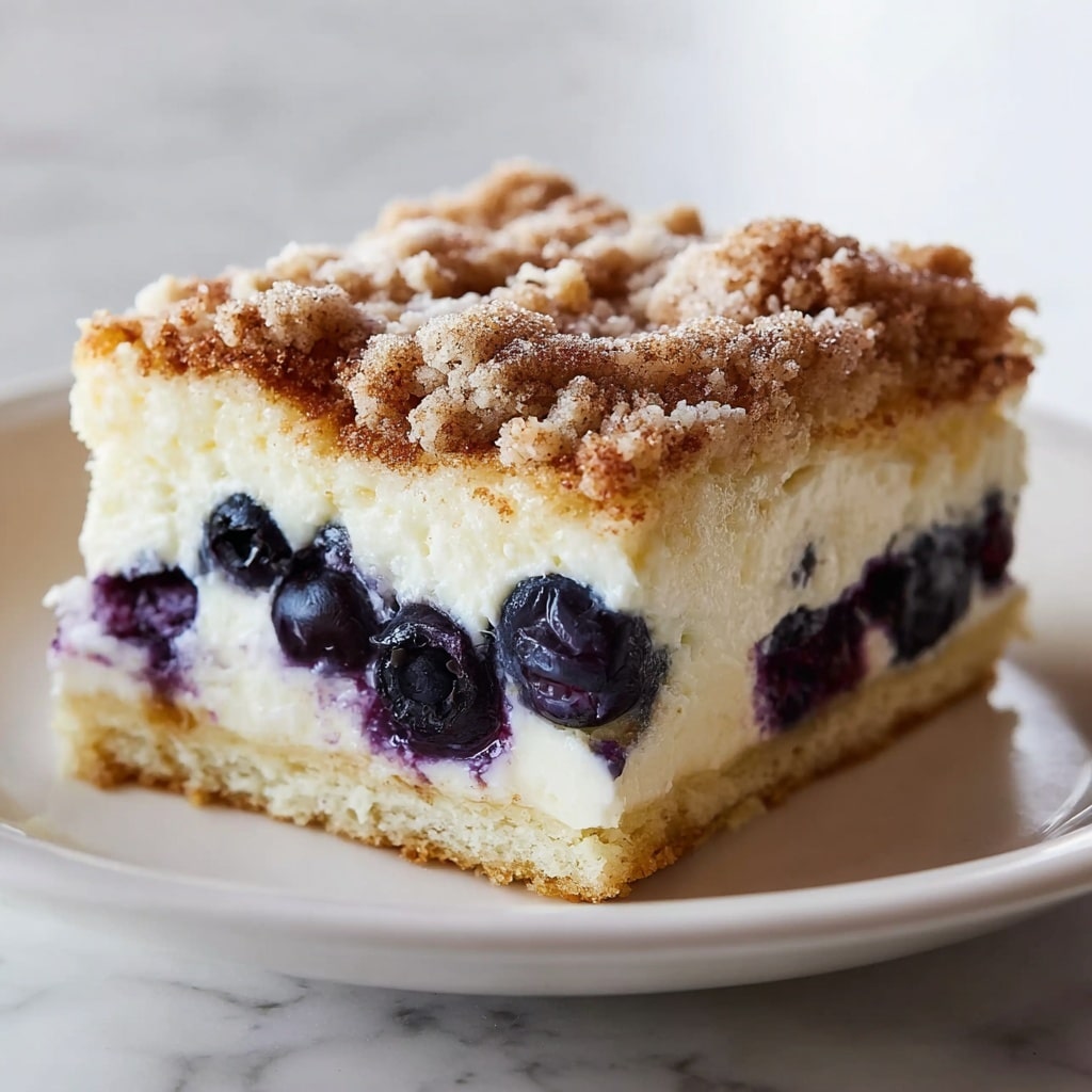 Blueberry Cottage Cheese Bake Recipe - Recipe Image