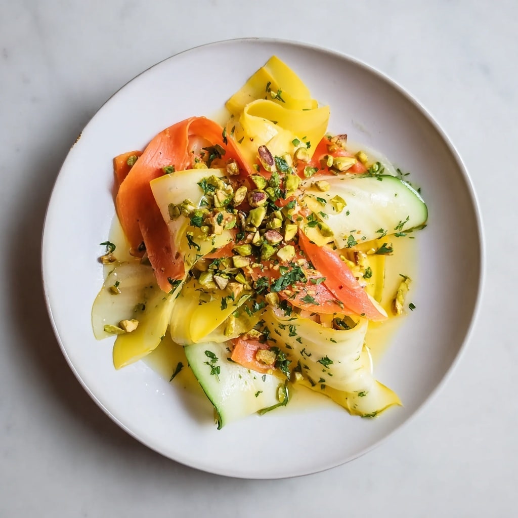 Citrus Carrot Ribbon Salad Recipe - Recipe Image