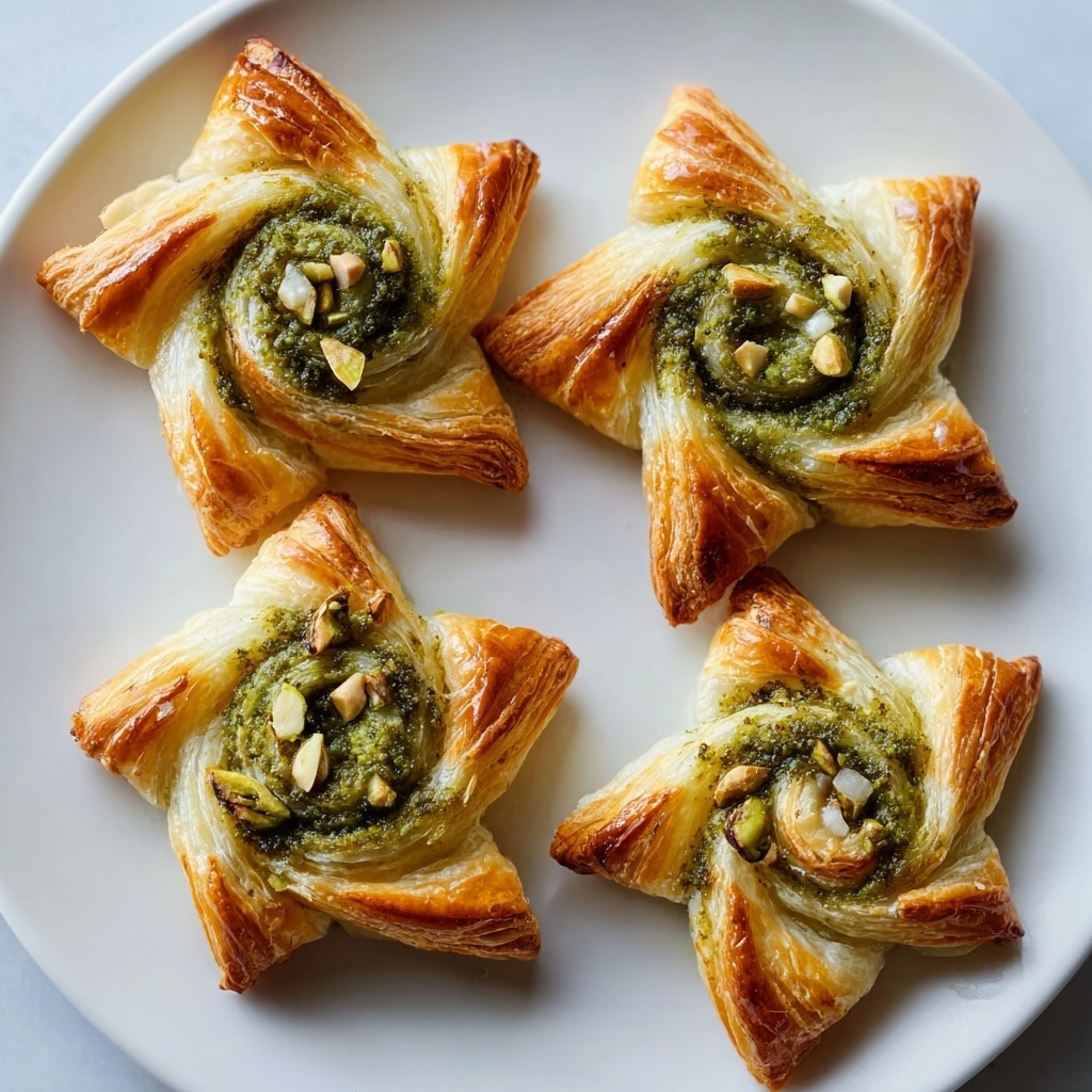 Star-Shaped Pesto Pinwheels Recipe - Recipe Image