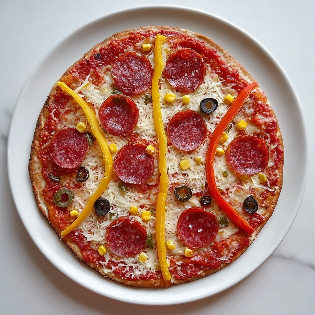Basketball Court Pizza Recipe - Recipe Image