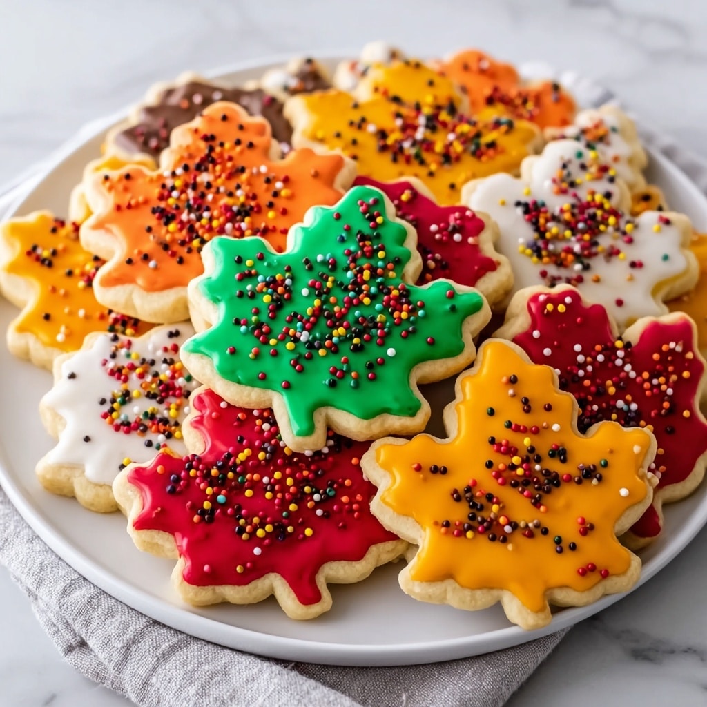 Maple Leaf Cookie Kit Recipe - Recipe Image