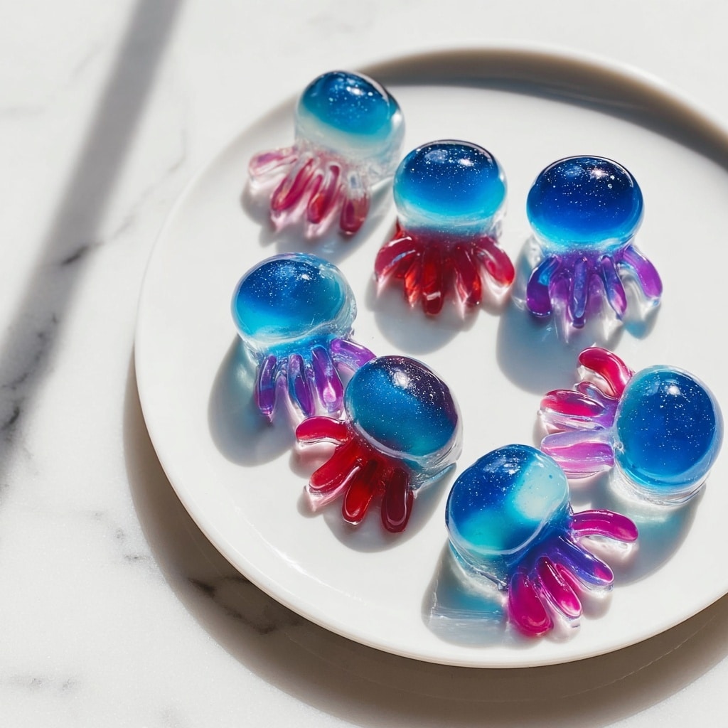 Jellyfish Candy Platter: A Fun and Colorful Underwater-Themed Treat Recipe - Recipe Image