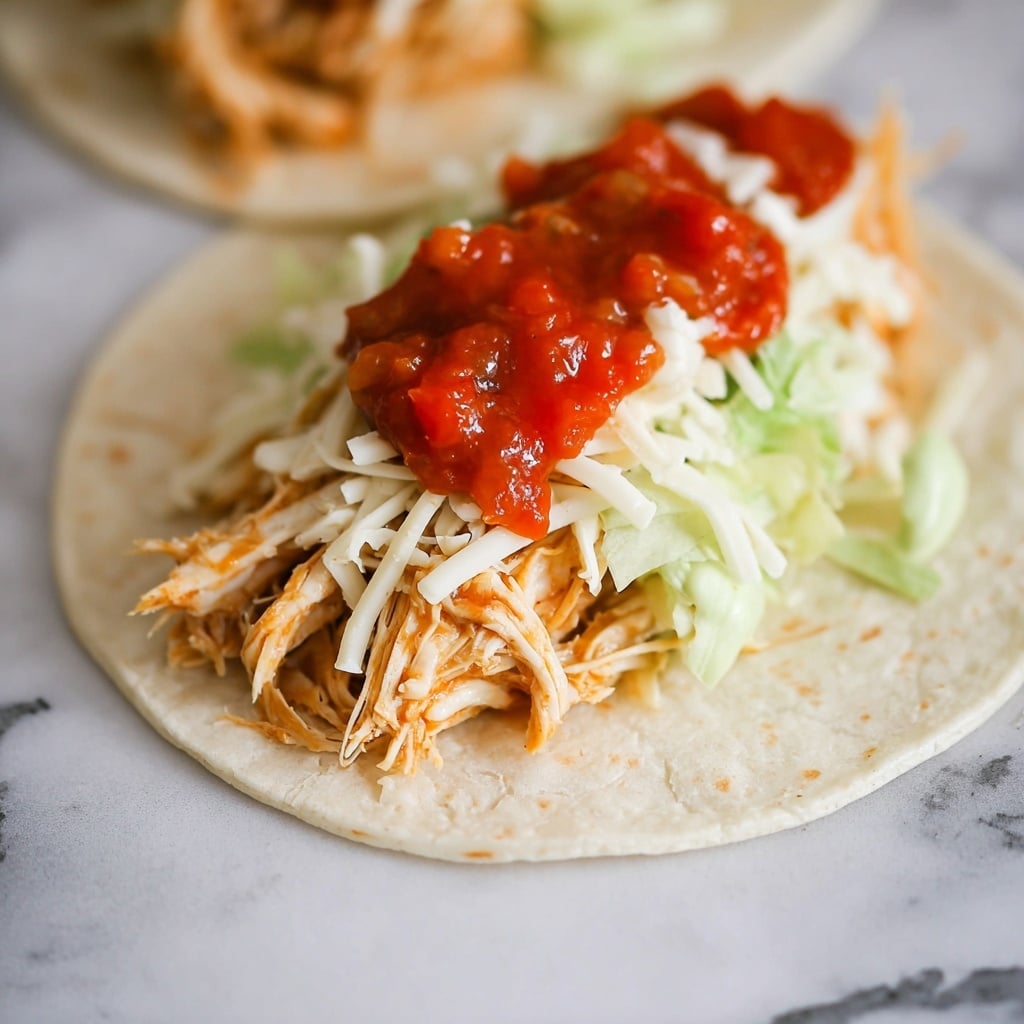 Slow Cooker Chicken Tacos Recipe - Recipe Image