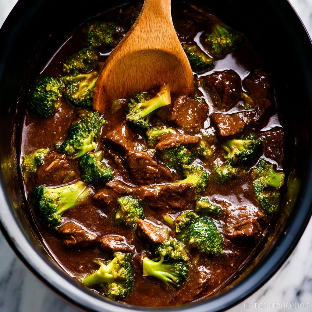 Crock Pot Beef and Broccoli Recipe - Recipe Image