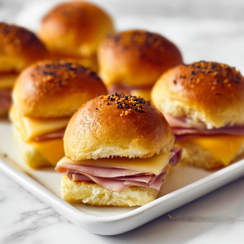 Ham and Cheese Sliders Recipe - Recipe Image