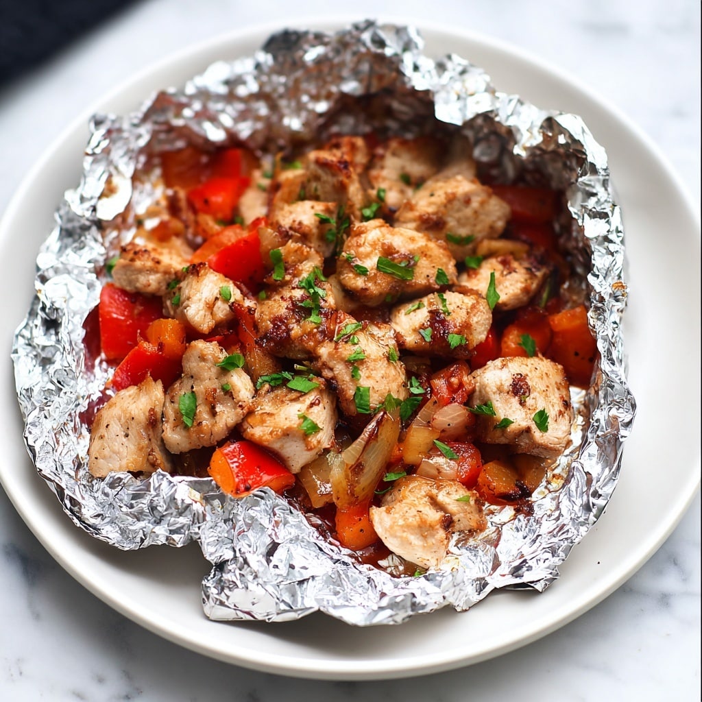 BBQ Chicken Foil Packs Recipe - Recipe Image