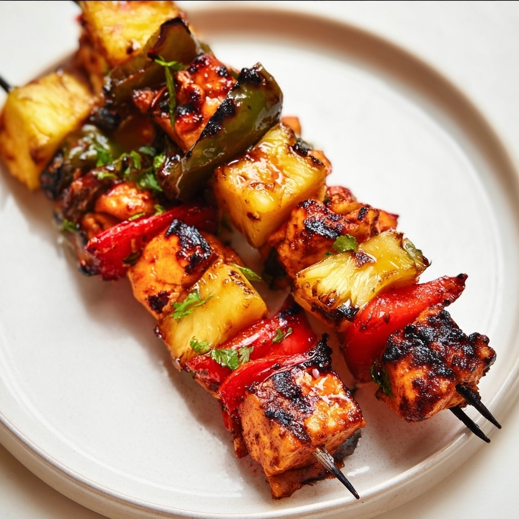Sweet BBQ Chicken Kebabs Recipe - Recipe Image