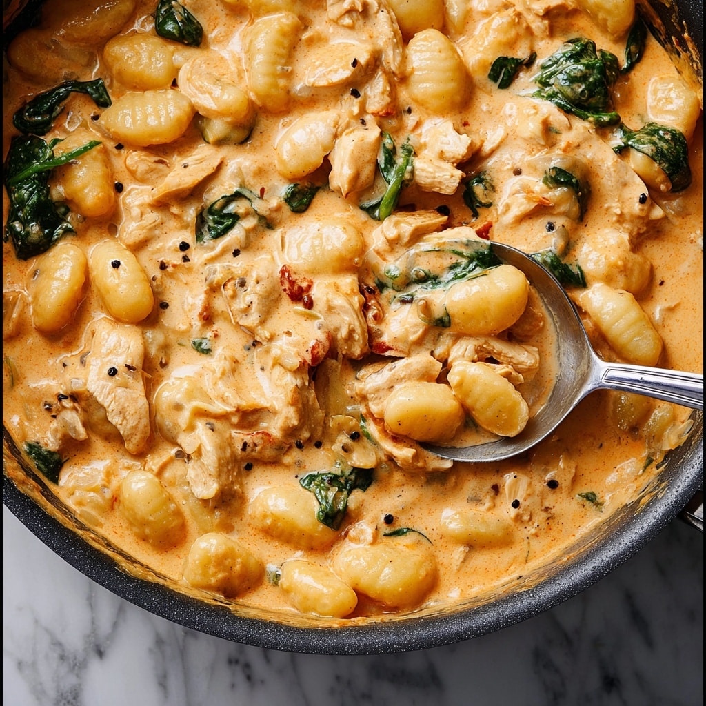 Creamy Chicken and Gnocchi Recipe - Recipe Image
