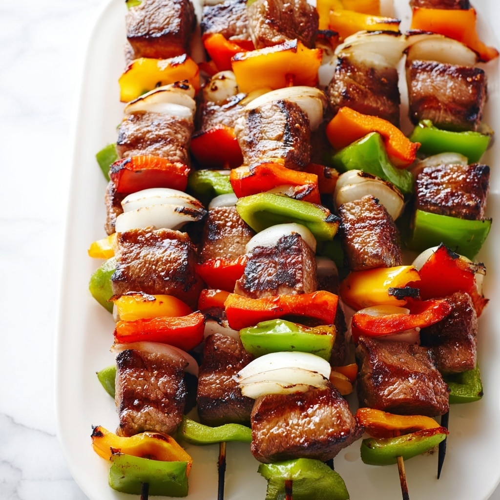 Grilled Steak Kebabs Recipe - Recipe Image