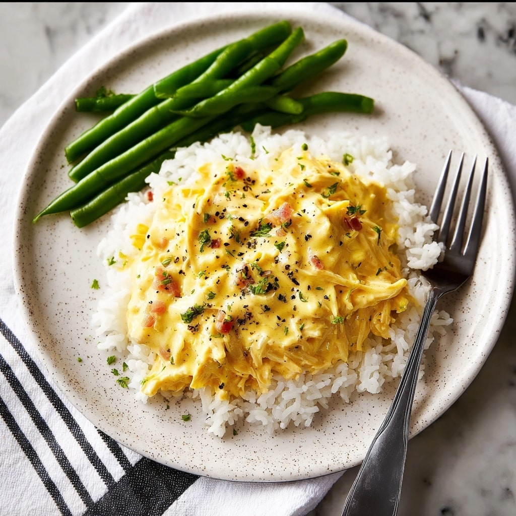 Slow Cooker Creamy Italian Chicken Recipe - Recipe Image