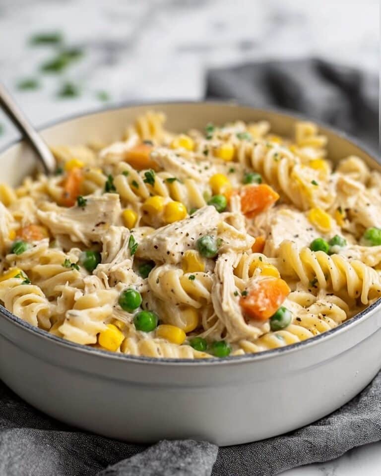 Chicken Pot Pie Pasta Recipe
