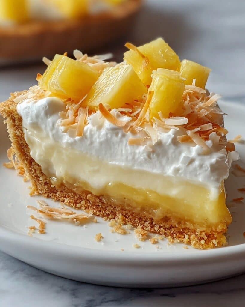 Pineapple Cream Cheese Pie Recipe