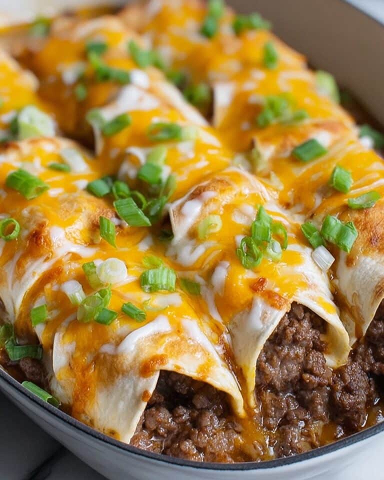 Cheesy Beef Taco Roll-Ups Recipe