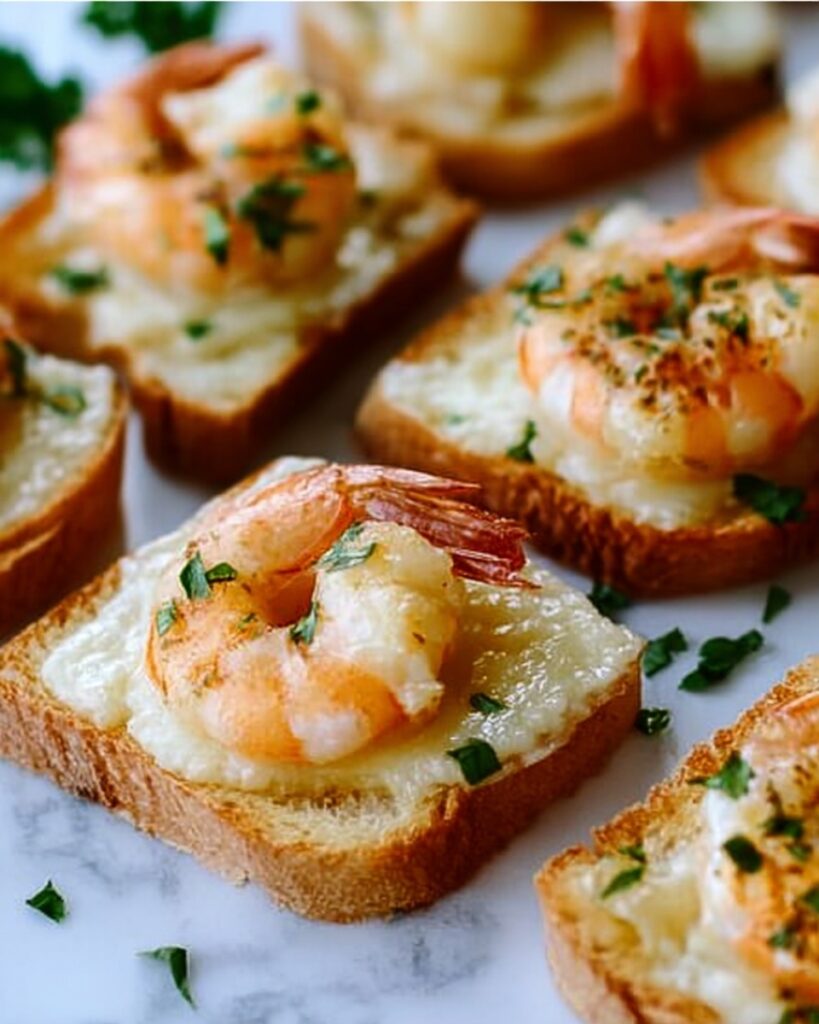 Crispy Baked Shrimp Toast Recipe