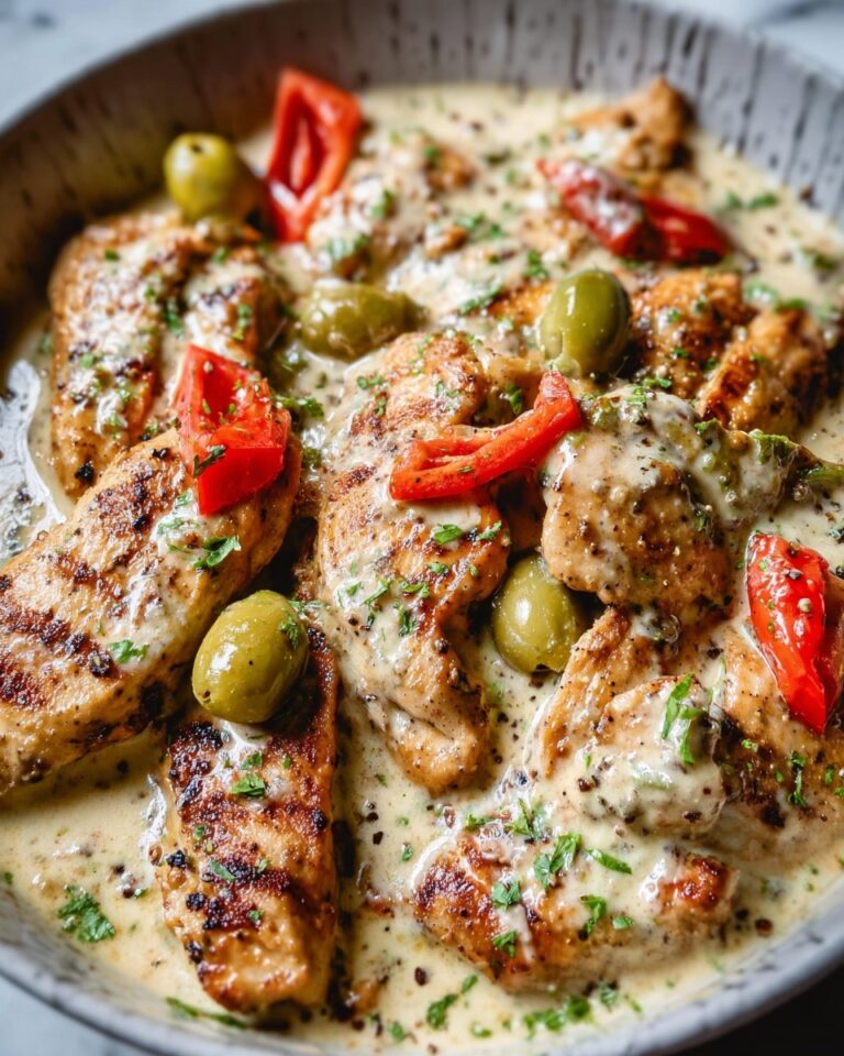 Creamy Pepperoncini Chicken Skillet Recipe