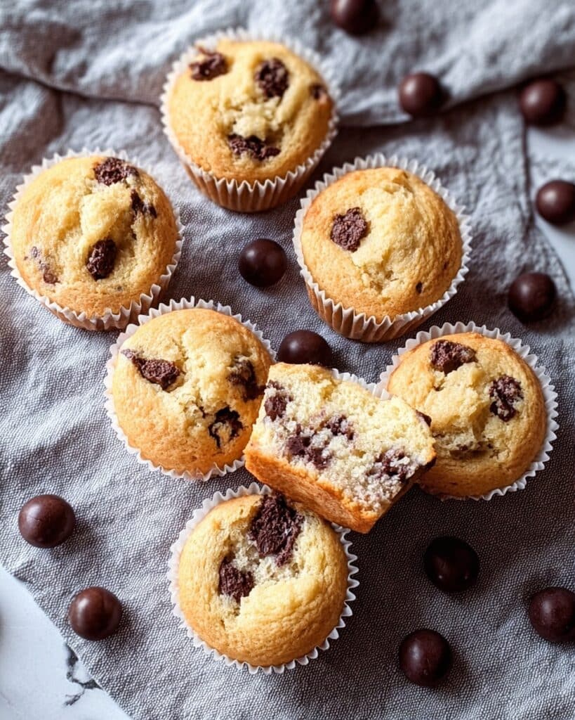 Greek Yogurt Chocolate Chip Muffins Recipe