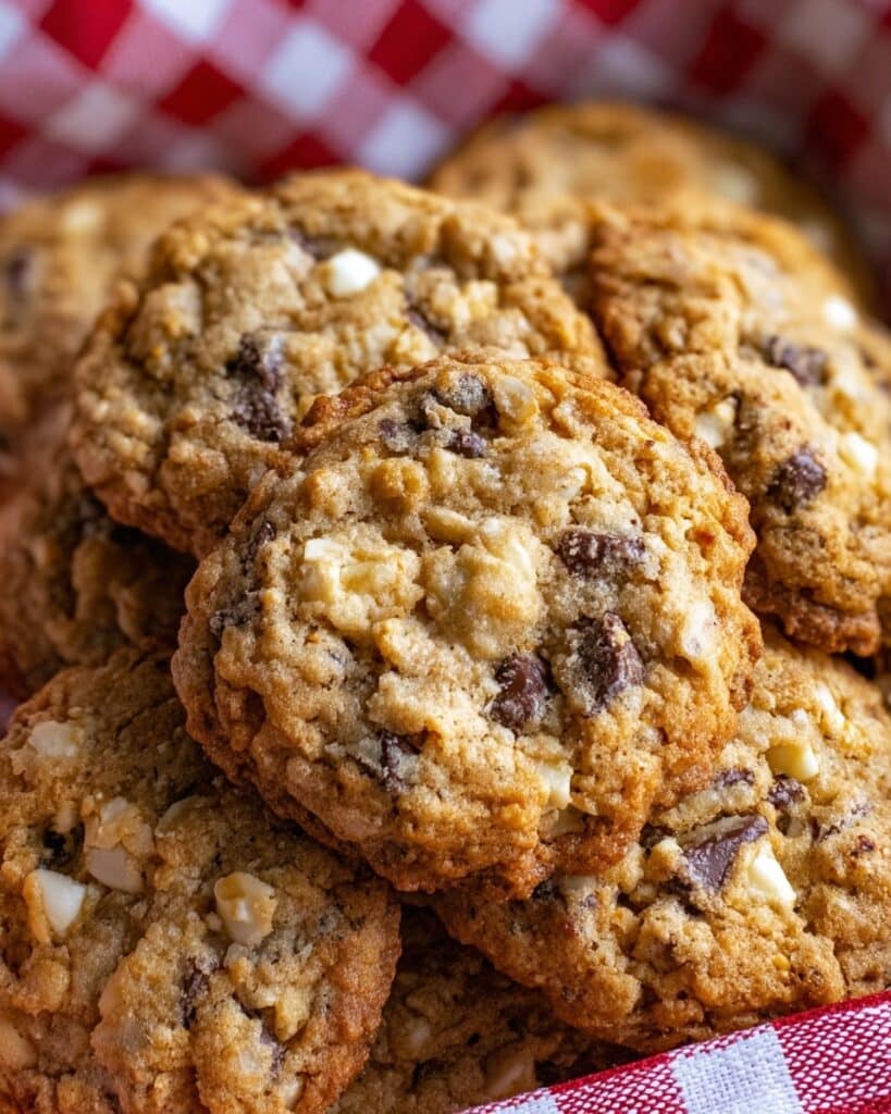 Chocolate Chip Cookies with Oatmeal & Coconut Recipe