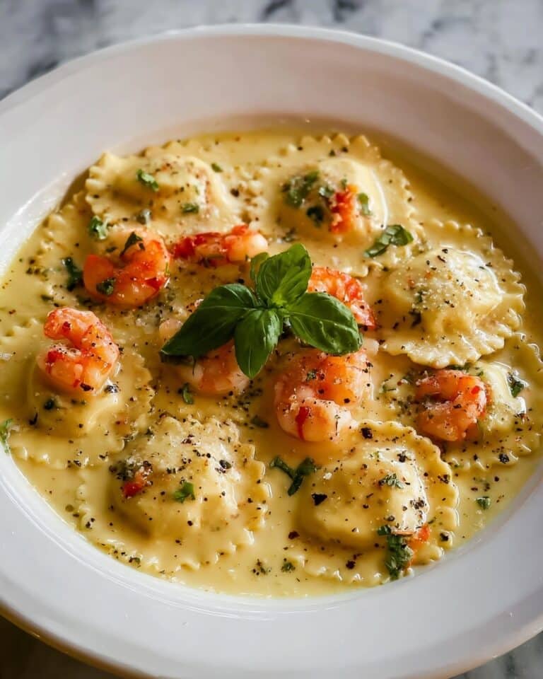 Lobster Ravioli in Lemon Butter Sauce Recipe