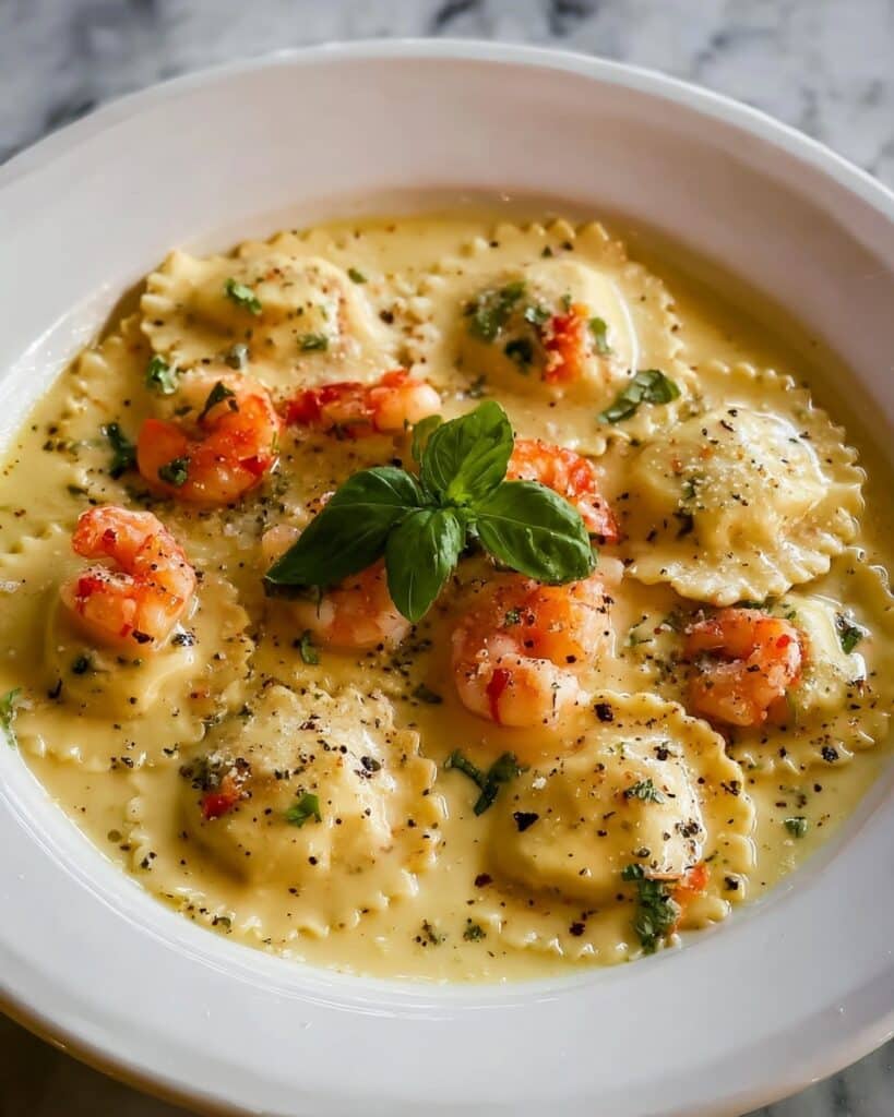 Lobster Ravioli in Lemon Butter Sauce Recipe