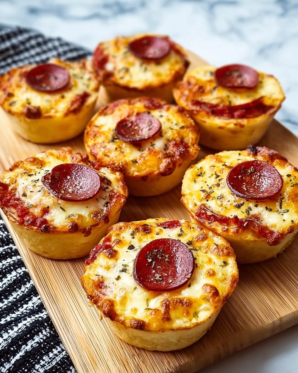 Pizza Cupcakes Recipe