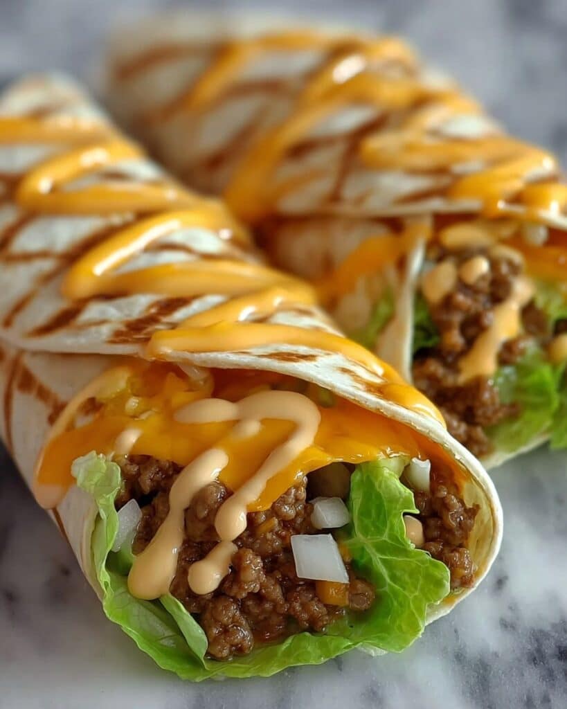 Big Mac Wraps Recipe
