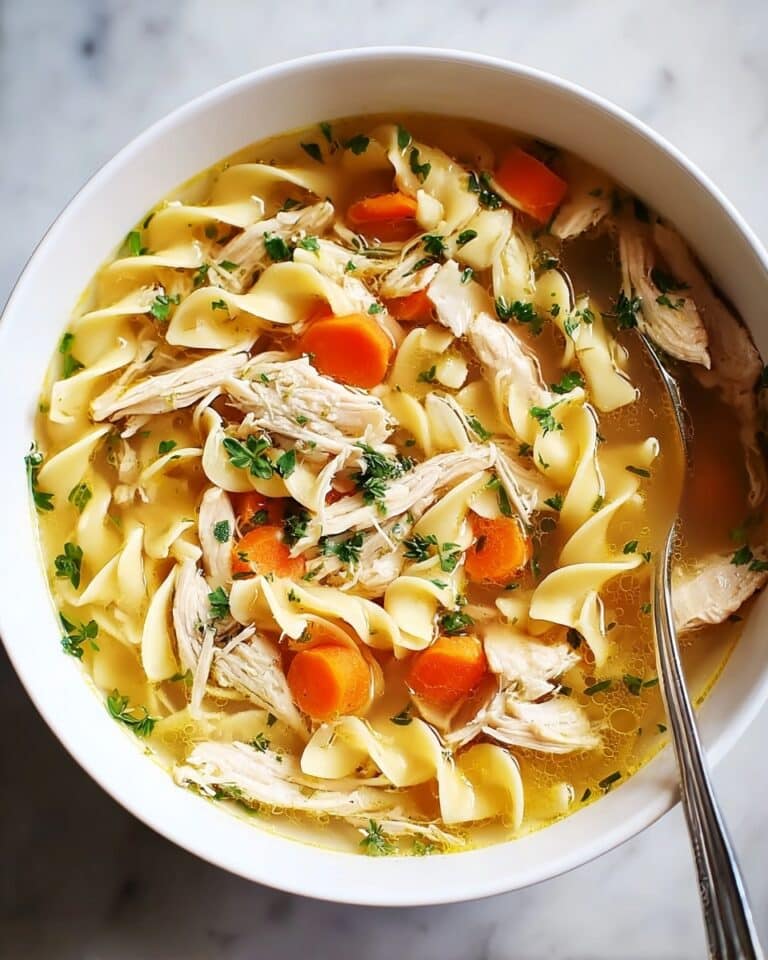 Classic Chicken Noodle Soup Recipe