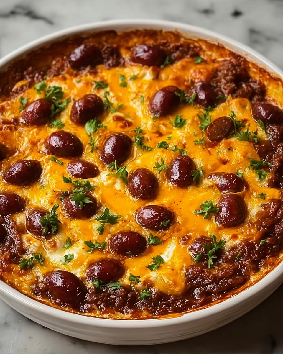 Chili Cheese Dog Casserole Recipe