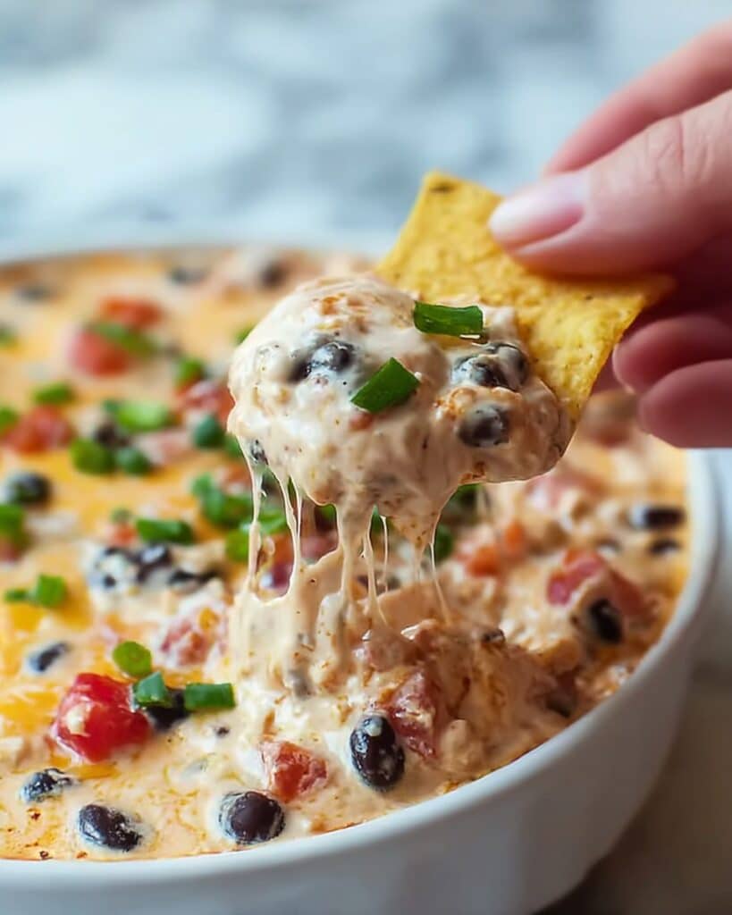 Crock Pot Chicken Nacho Dip Recipe