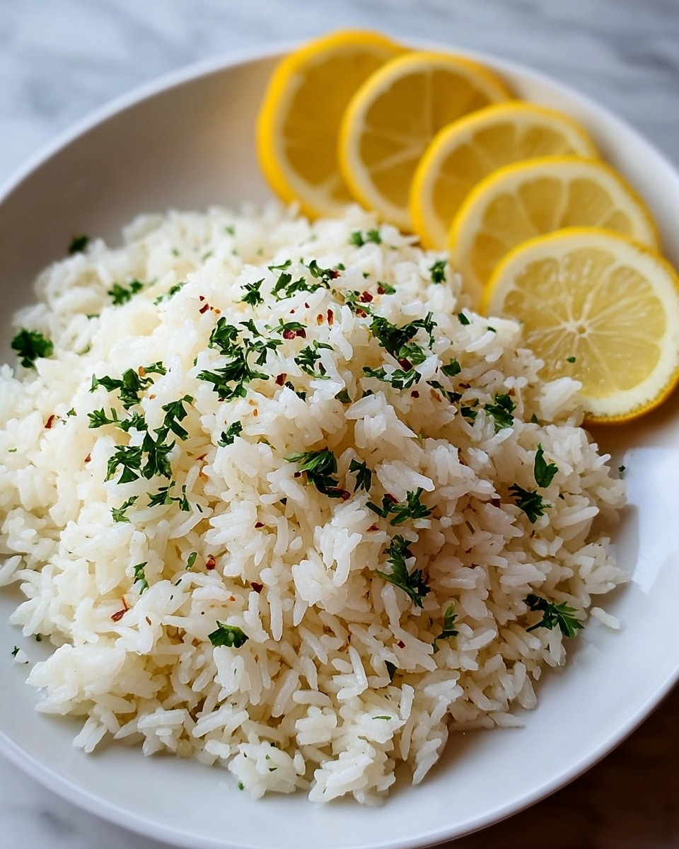 Easy Greek Lemon Rice Recipe