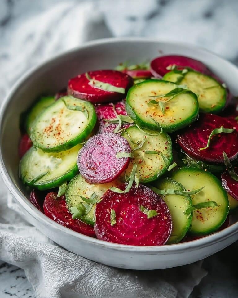 Crisp Cucumber and Beetroot Salad Recipe