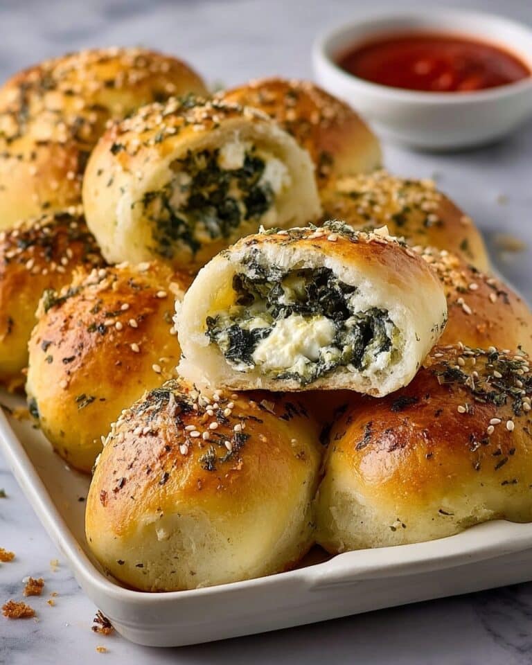 Spinach and Ricotta Rolls Recipe