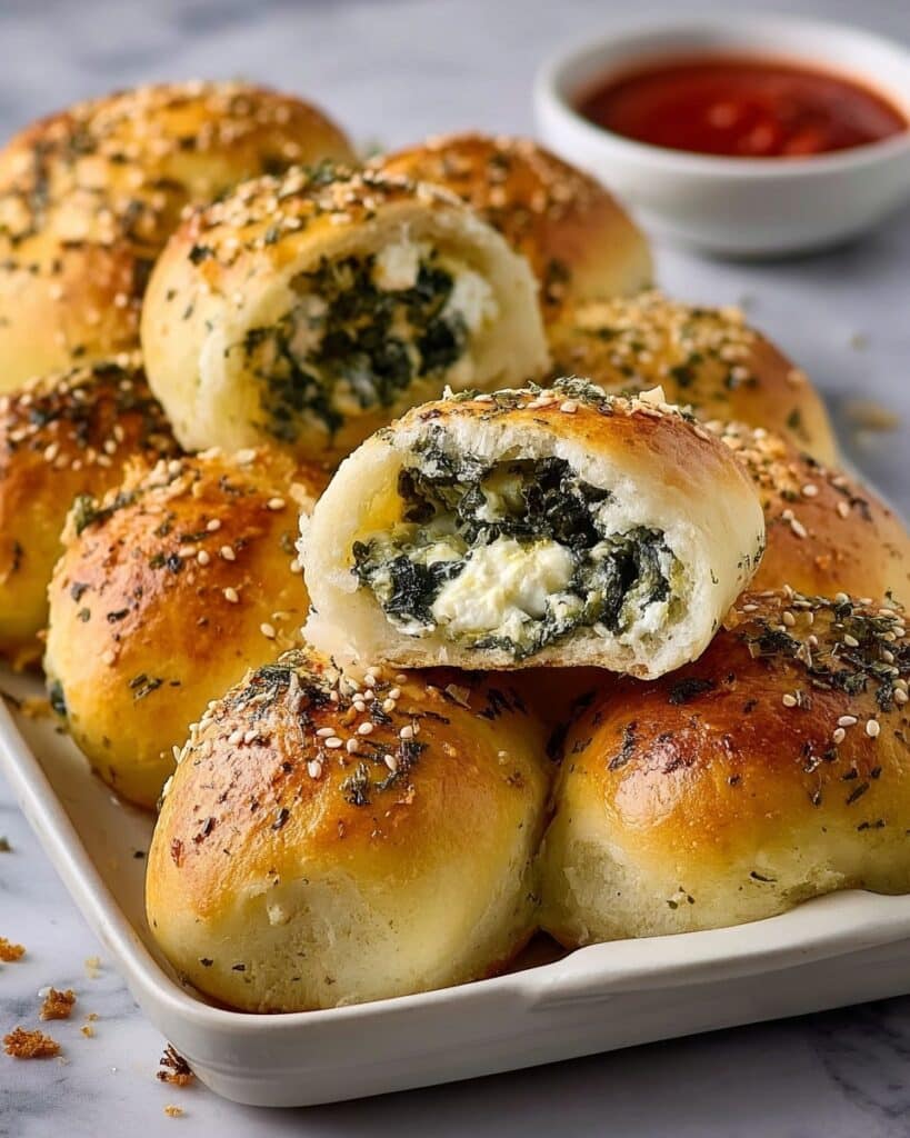 Spinach and Ricotta Rolls Recipe
