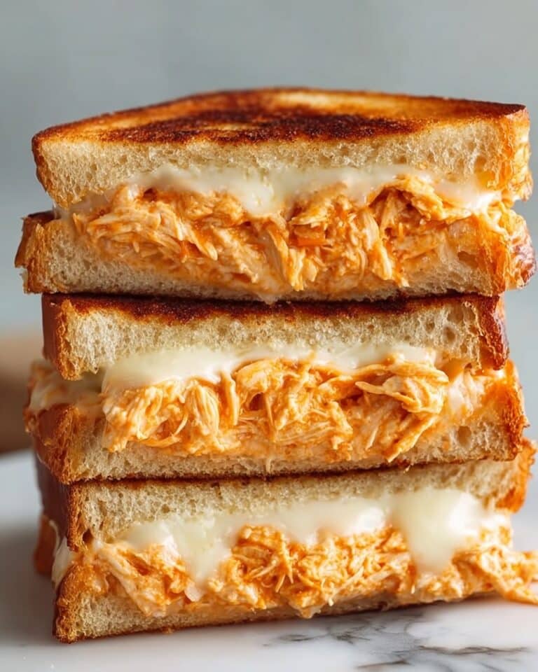 Buffalo Chicken Grilled Cheese Recipe