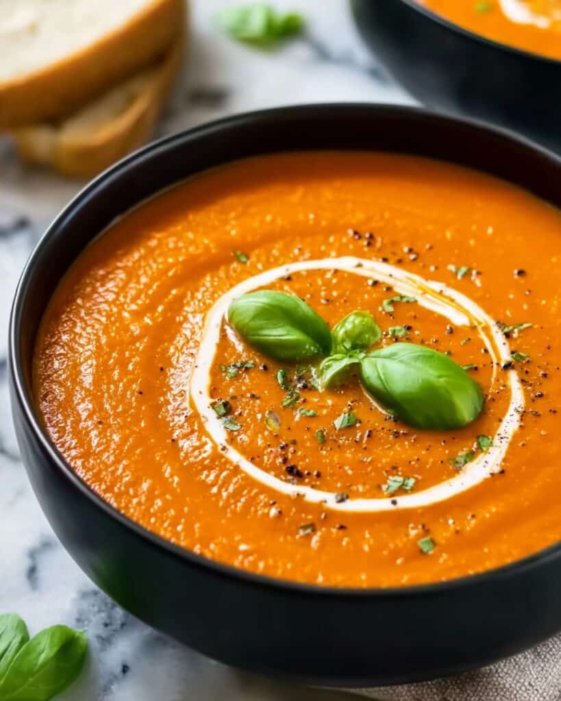 Roasted Red Pepper Soup Recipe