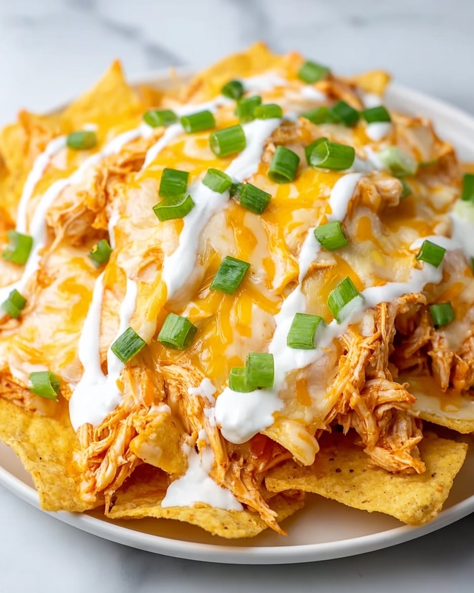 Buffalo Chicken Nachos Recipe