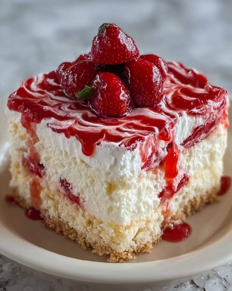 Strawberry Swirl Cheesecake Recipe