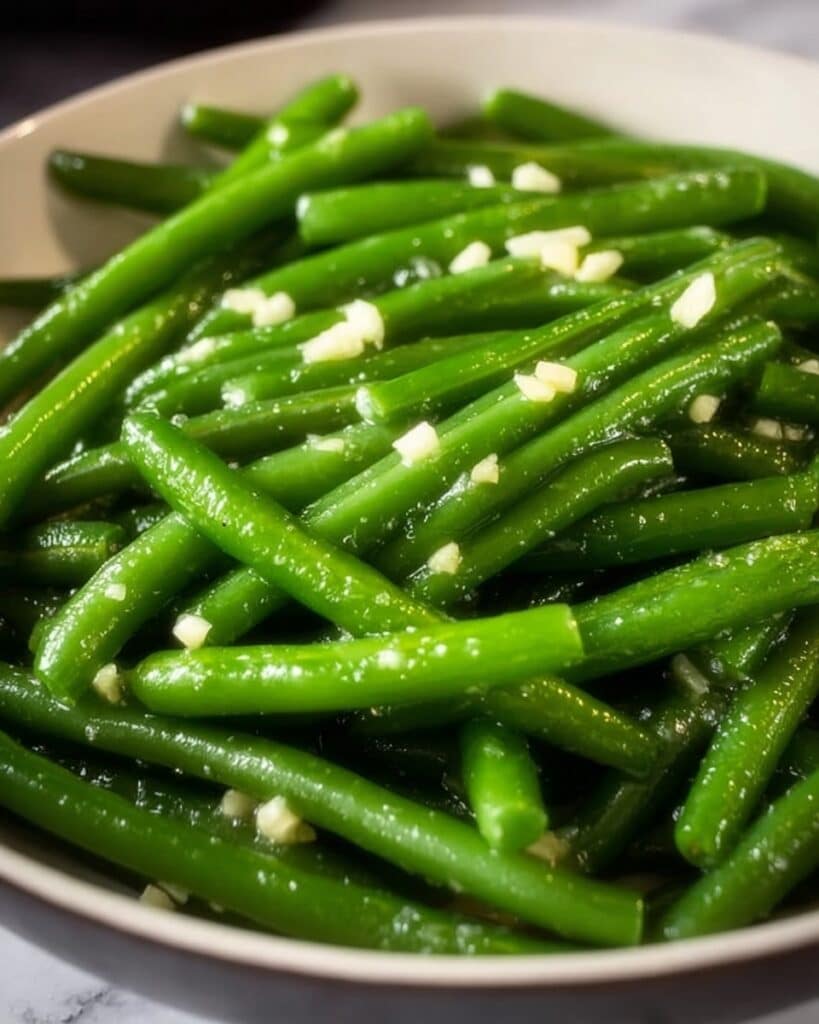 Buttery Garlic Green Beans Recipe