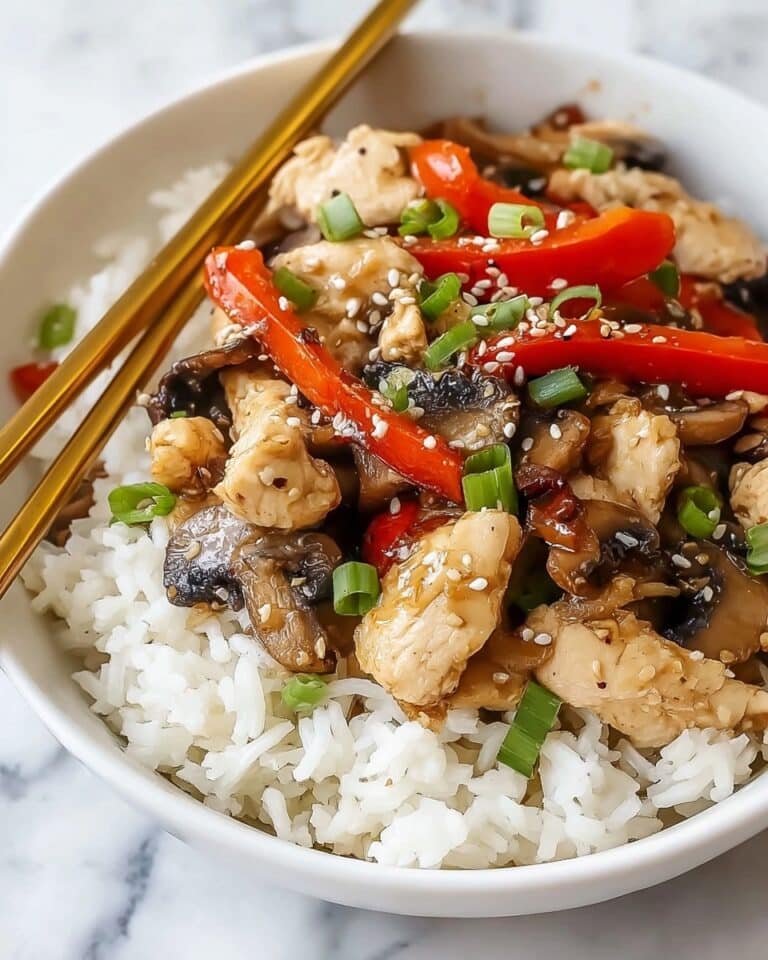 Chicken Mushroom Stir Fry Recipe